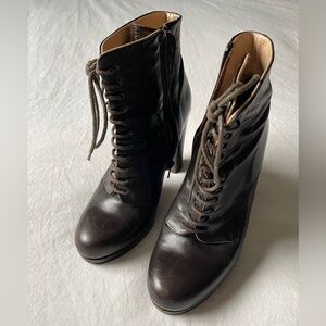 🍋☘️Carlo Pazolini Vintage Leather Booties